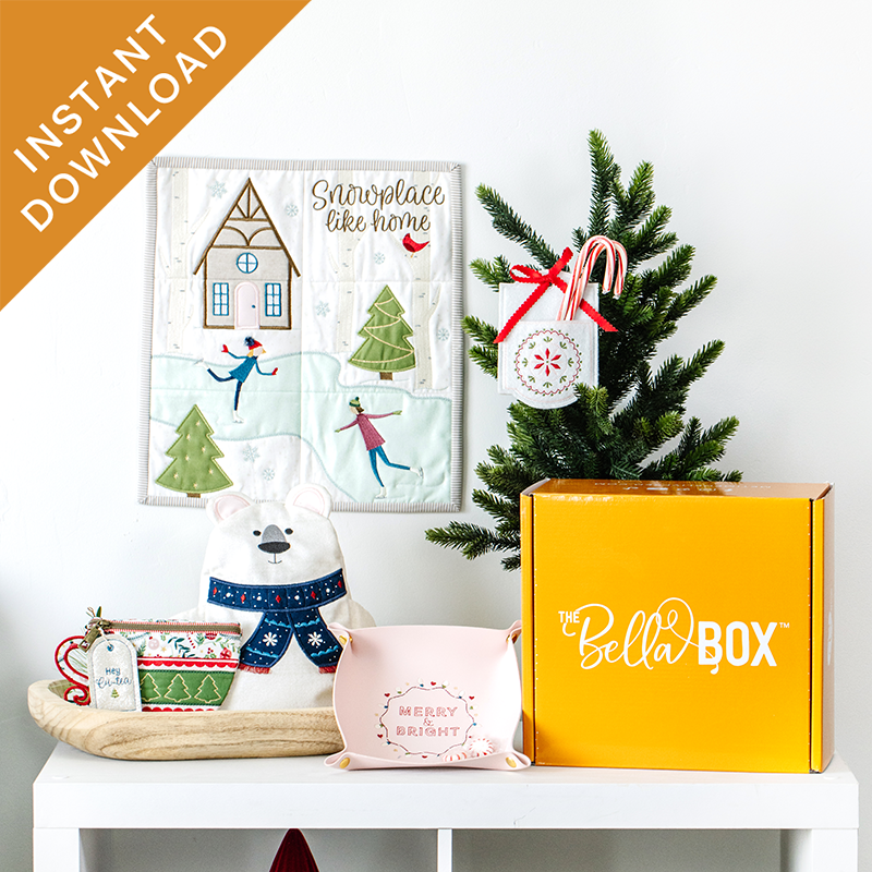 M’s BEARS モールベア　クリスマスBOX Feeling Festive Bella Box (Digital Download) – Kimberbell