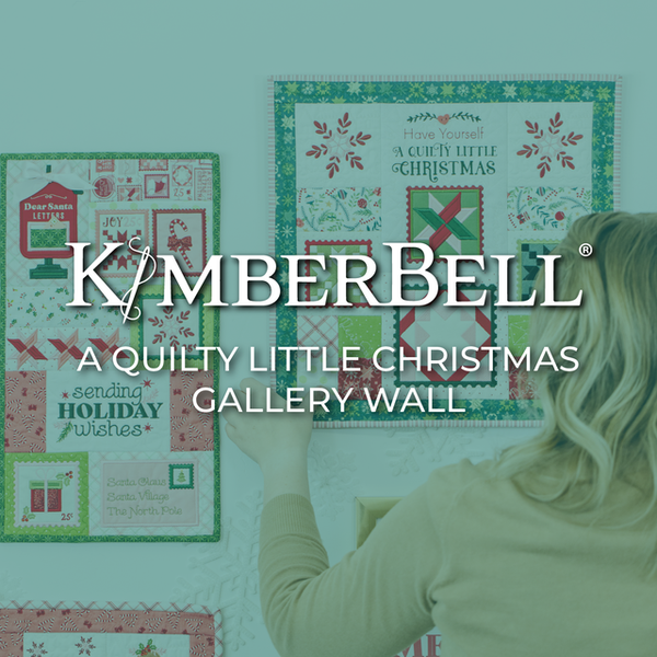 A Quilty Little Christmas Gallery Wall