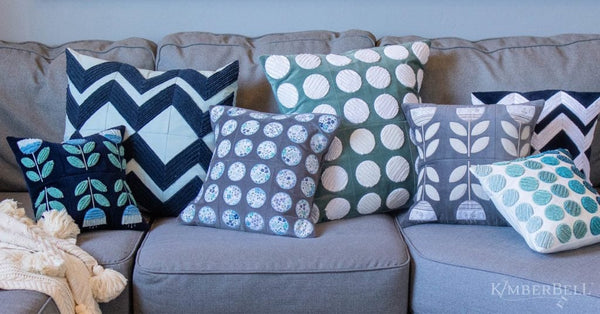 Annika’s Throw Pillows for Machine Embroidery: Home Decor YOUR Way, Chenille OR Applique!