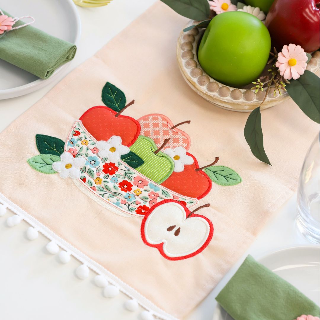 Applique of the Month: Apple Crisp