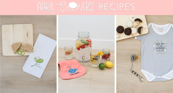 April Showers Day Three: Baby Shower Recipes (Inspired by Kimberbell's Popular Baby Designs for Machine Embroidery)!