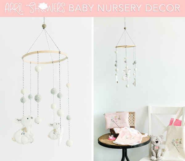 April Showers Day Five: Nursery Decor for Sewing, Crafting, and Machine Embroidery (PLUS Our Favorite Baby Shower Games)!
