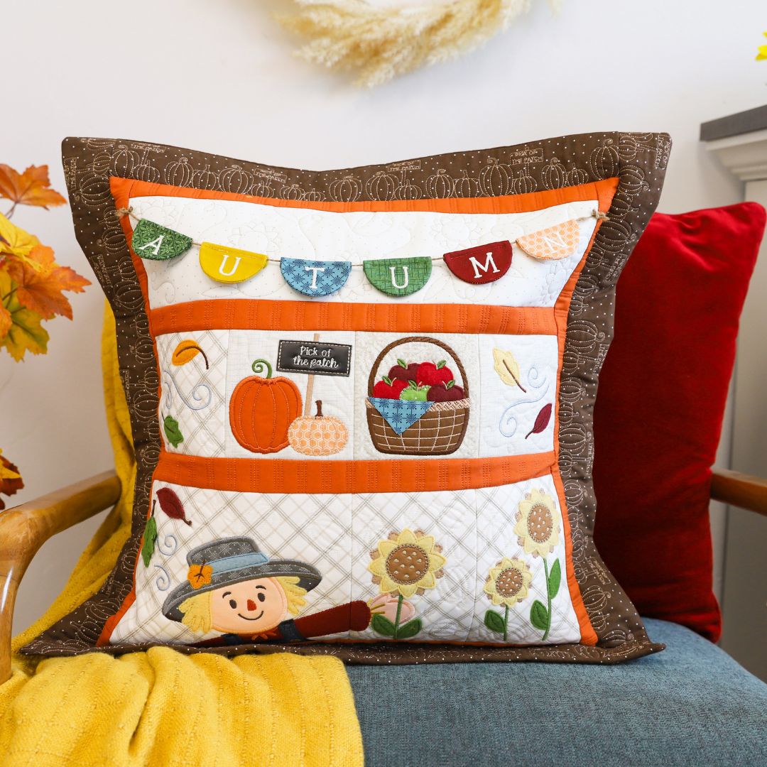 Kimberbell's One Amazing Autumn 22" Pillow