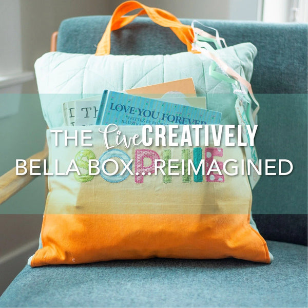 3 Reimagined Projects From the Live Creatively Bella Box for Machine Embroidery