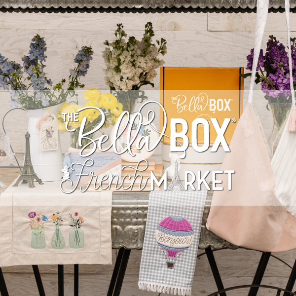 Let's Look at the Exclusive Projects From the French Market Bella Box!