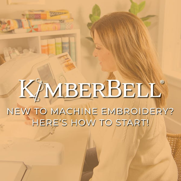 New to Machine Embroidery? Here's How to Start!