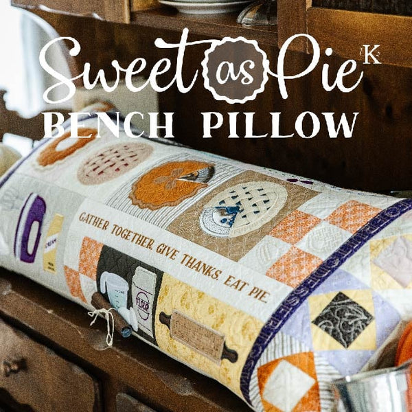 Kimberbell's Sweet as Pie Bench Pillow