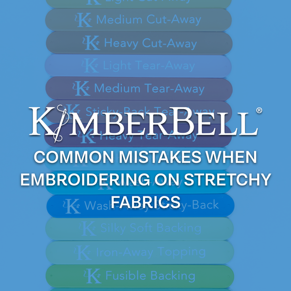 Common Mistakes When Embroidering on Stretchy Fabrics