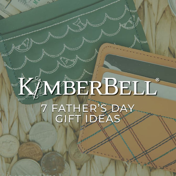 7 Father's Day Gifts to Make on Your Embroidery Machine