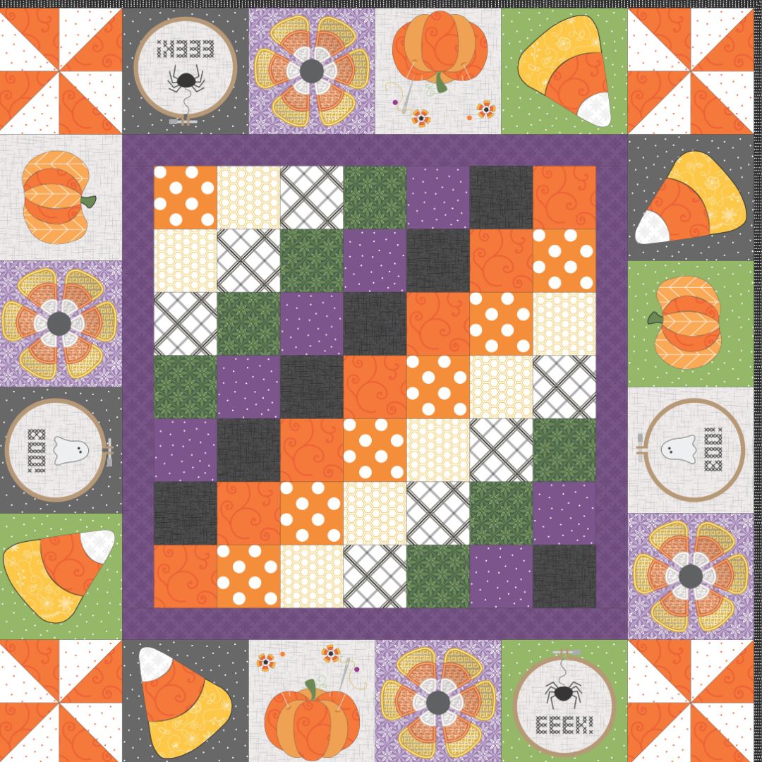 Kimberbell Reimagined: Halloween Table Topper