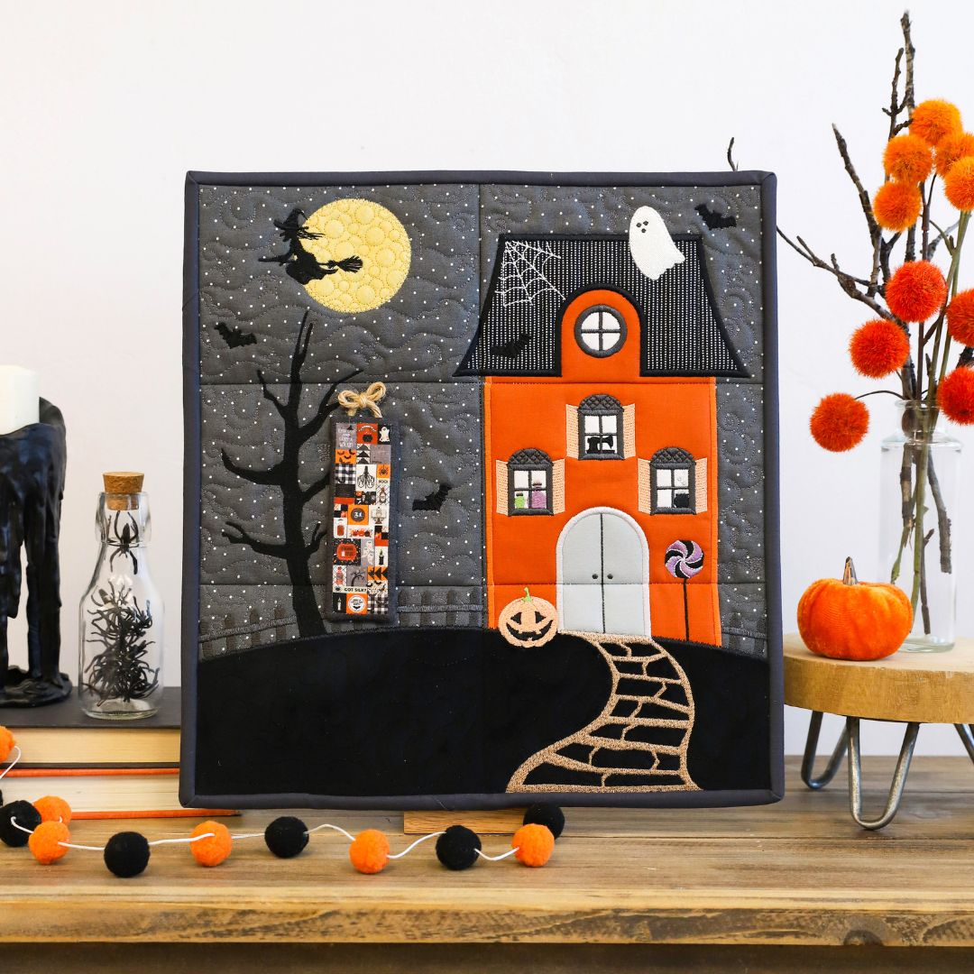 12 Charming Machine Embroidery Designs for Halloween
