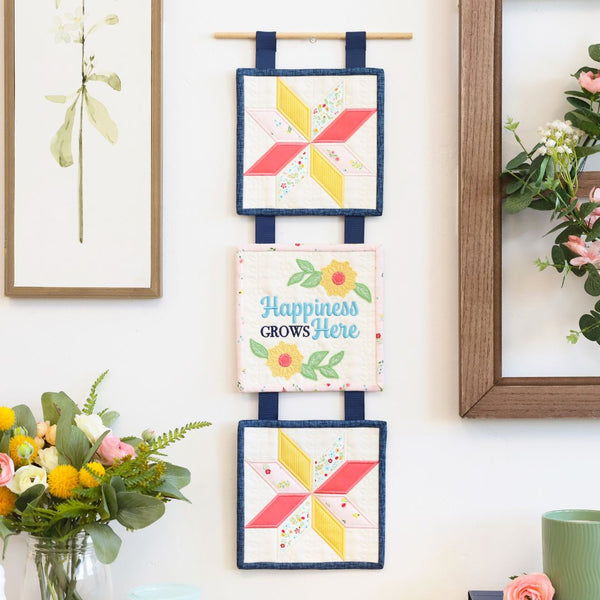 Kimberbell's Happiness Grows Wall Hanging