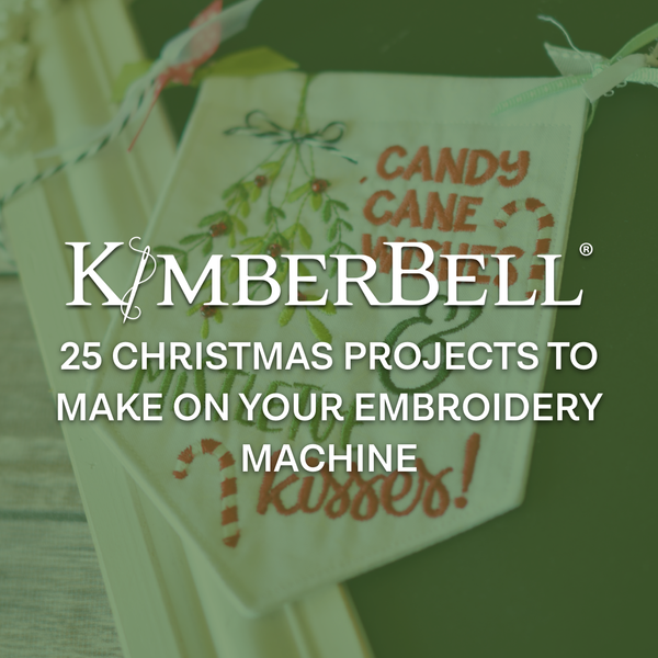 25 Christmas Projects to Make on Your Embroidery Machine
