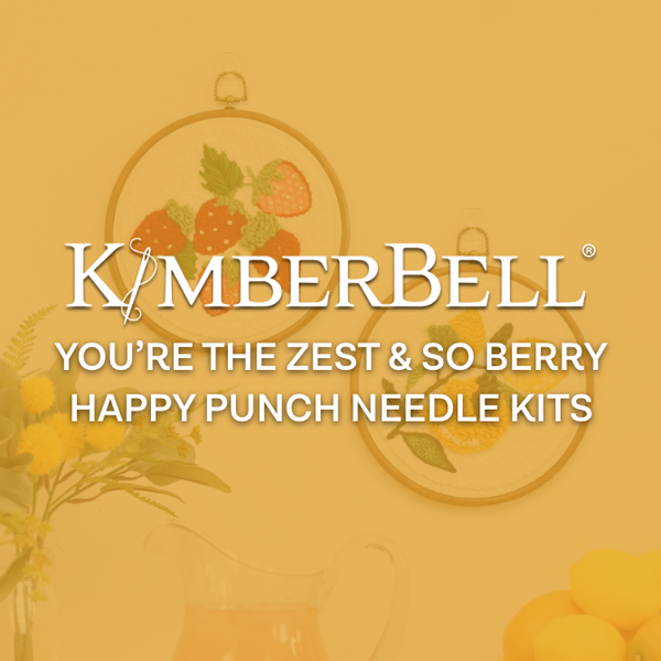 You're the Zest & So Berry Happy Punch Needle Kits