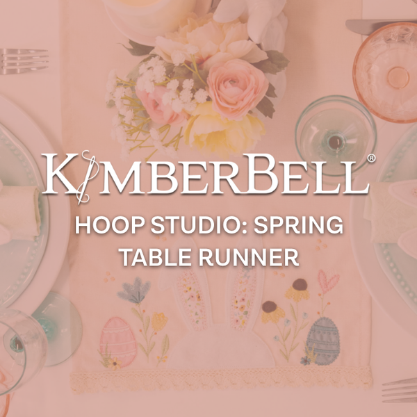 Hoop Studio: Spring Table Runner