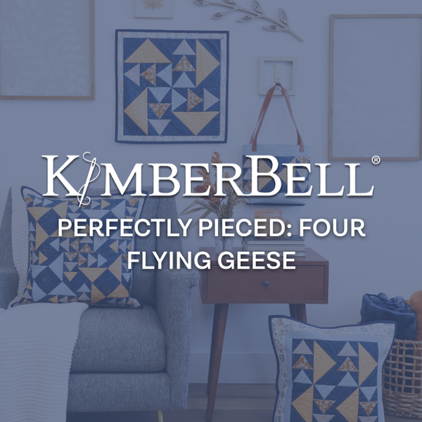 Perfectly Pieced: Four Flying Geese Block