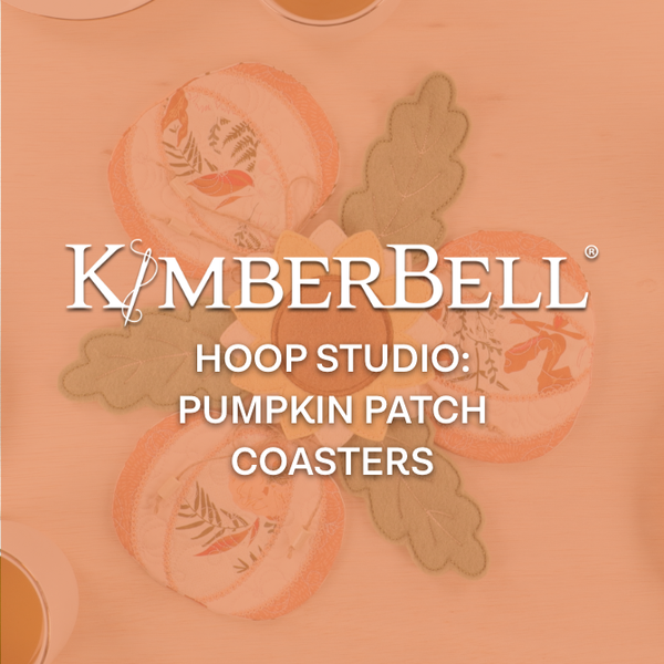Hoop Studio: Pumpkin Patch Coasters