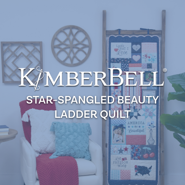 Star-Spangled Beauty Ladder Quilt