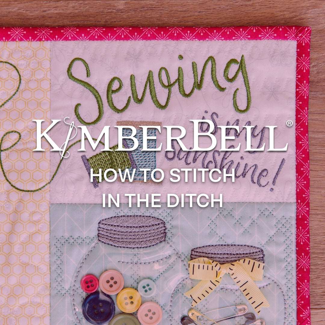 How to Stitch in the Ditch