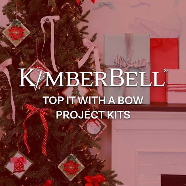 Top It With a Bow Quilty Ornaments Project Kits