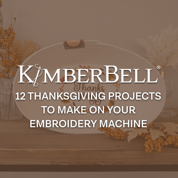 12 Thanksgiving Projects to Make on Your Embroidery Machine