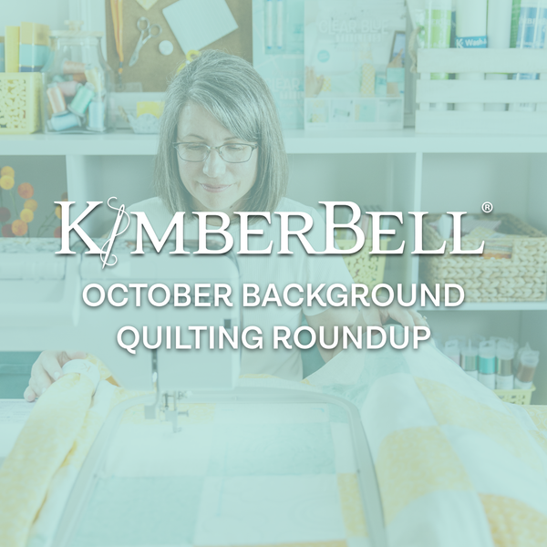 October Background Quilting Roundup