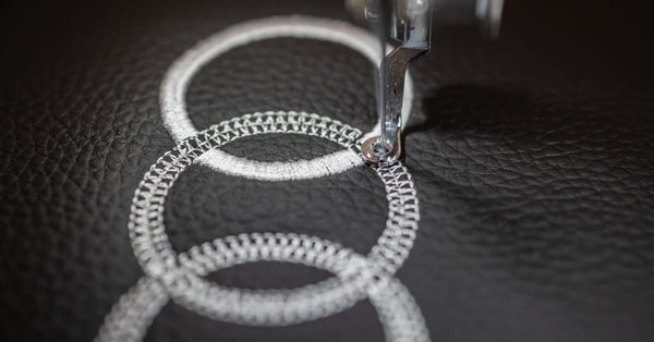 Embroidering on Leather and Faux Leather: Tips and Tricks