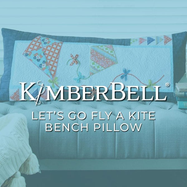 New Vault Release! Let's Go Fly a Kite Bench Pillow