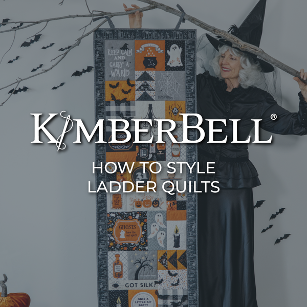 How to Style Ladder Quilts