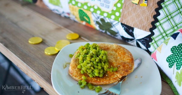 Kimberbell's Luck o' the Gnome Legumes (a.k.a. "Mushy Peas") Recipe for St. Patrick's Day is Culinary Gold!