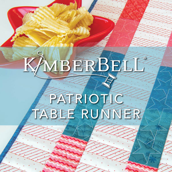 Create a Patriotic Table Runner! (Free PDF Instructions Included!)