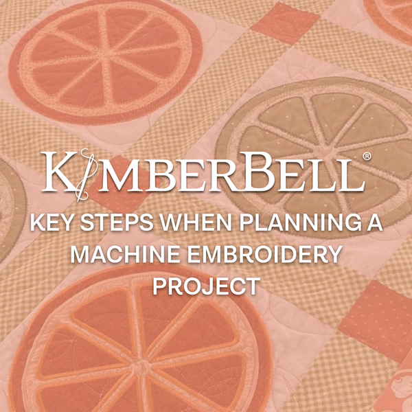 Key Steps When Planning a Machine Embroidery Project