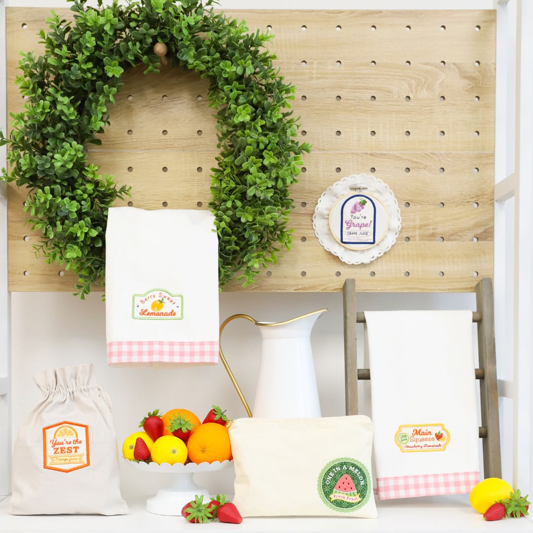 Sippin' Label Appliques