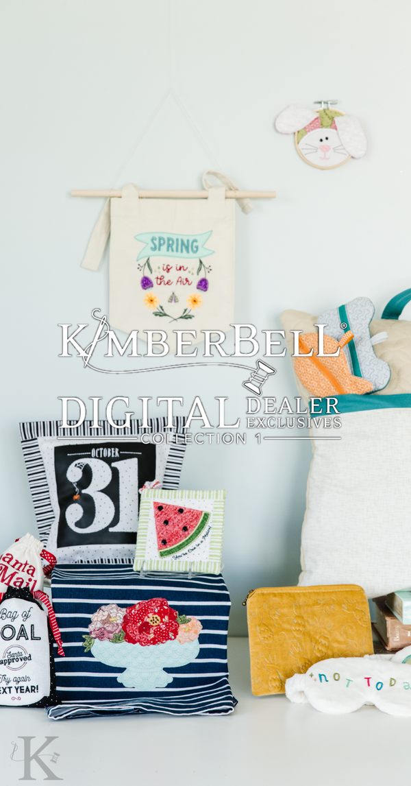 Kimberbell's Digital Dealer Exclusives Projects for Machine Embroidery
