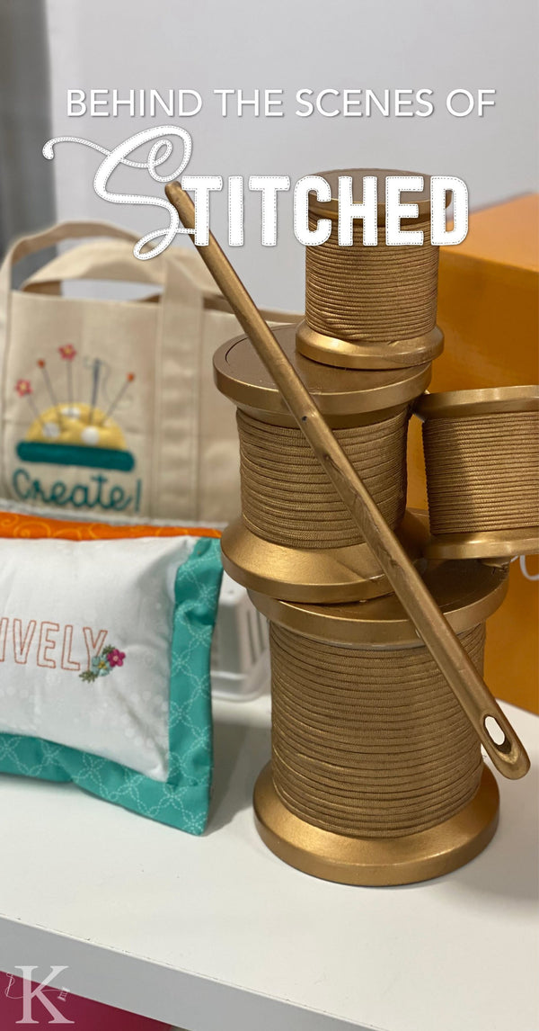 Behind the Scenes of Kimberbell's "Live Creatively" Stitched Show for Machine Embroidery Enthusiasts