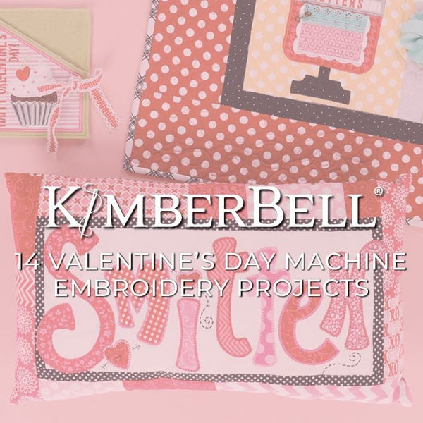 14 Machine Embroidery Projects for Valentine's Day (Plus FREE Designs and Recipes)!