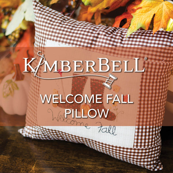 New Vault Release: Welcome Fall Pillow!