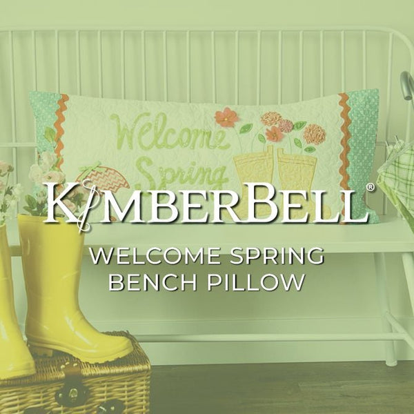 New Vault Release! Welcome Spring Bench Pillow