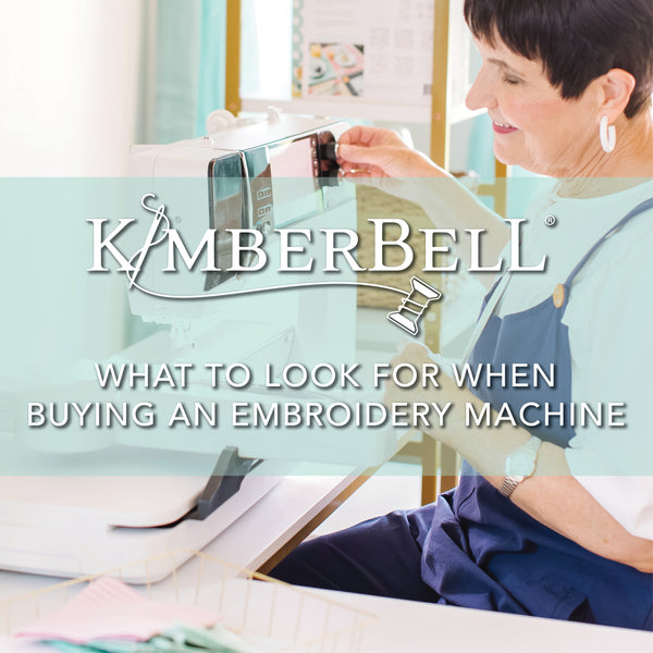 What to Look For When Buying an Embroidery Machine