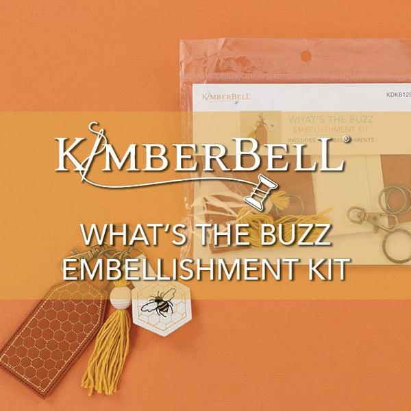 Create a Sweet Keychain with Our What's the Buzz Embellishment Kit!