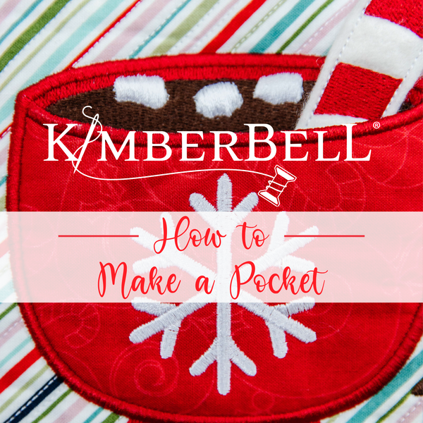 How to Make a Pocket on Your Embroidery Machine