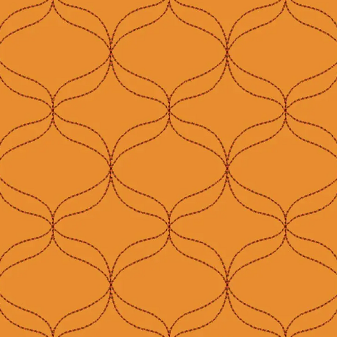 Orange Quilting