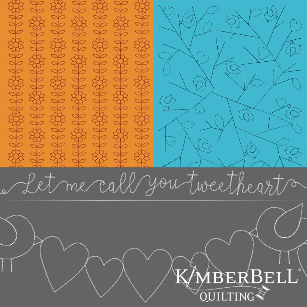 KDQ190 Let Me Call You Tweetheart Quilting Bundle