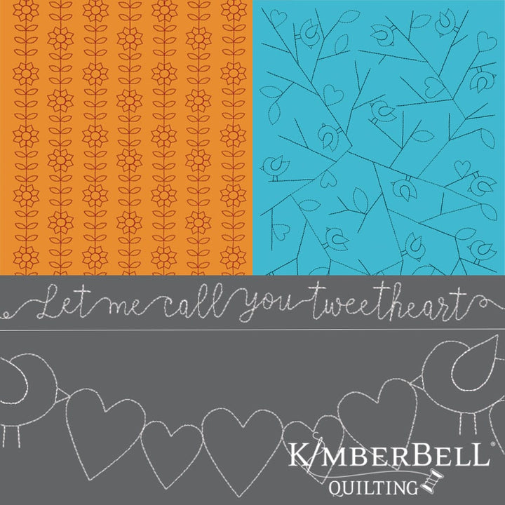 KDQ190 Let Me Call You Tweetheart Quilting Bundle