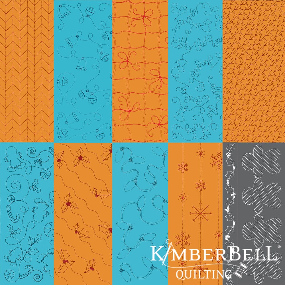 Jingle All The Way Quilting Bundle - Background Quilting