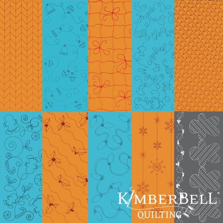 Jingle All The Way Quilting Bundle - Background Quilting