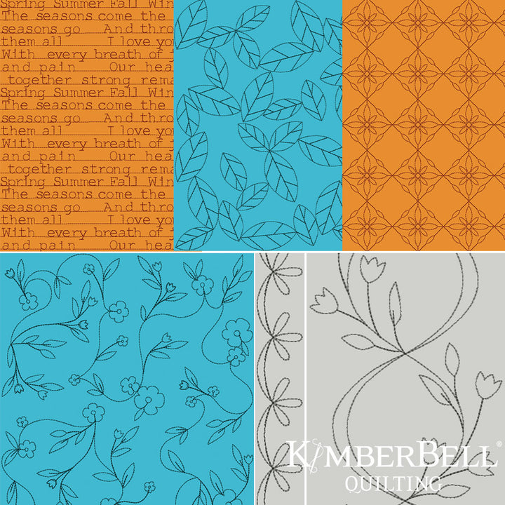 Quilting Through the Seasons Quilting Bundle - Background Quilting