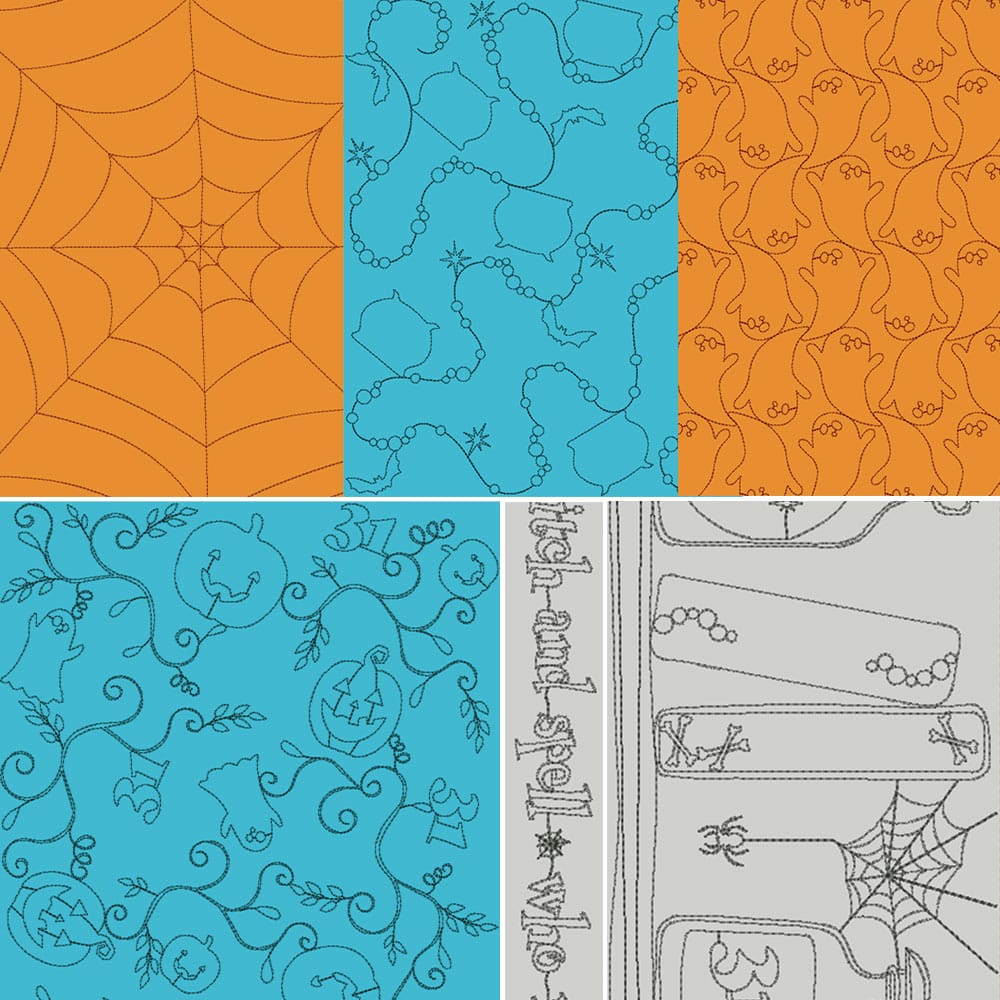 pumpkins & potions quilting bundle