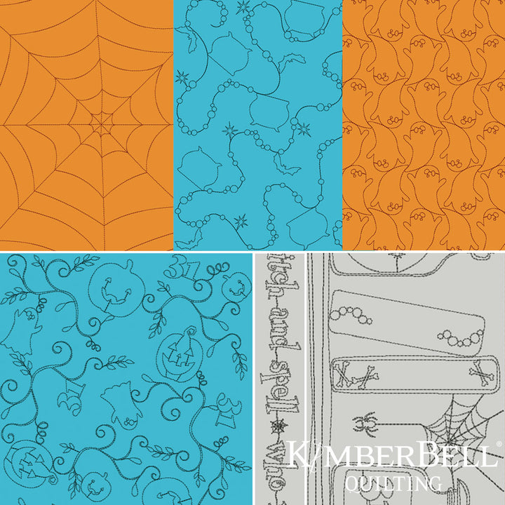 Pumpkins & Potions Quilting Bundle - Background Quilting