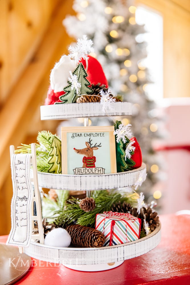 Kimberbell 3-Tier Tray